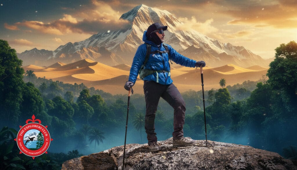 الشيباني في نادي المستكشفين العالمي ..رحلة من الربع الخالي إلى ايفريست