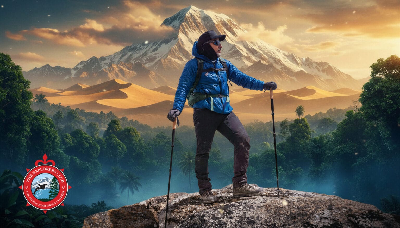 الشيباني في نادي المستكشفين العالمي ..رحلة من الربع الخالي إلى ايفريست